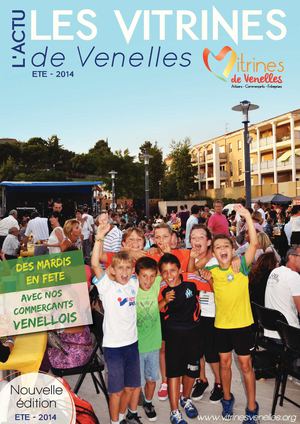 L'ACTU des Vitrines de Venelles - été 2014