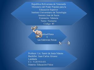 Aptitud Física y Valencias Físicas