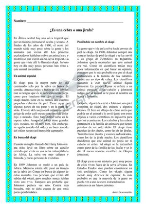 ¿es una cebra o una jirafa?