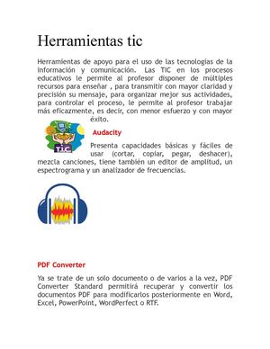 herramientas tic