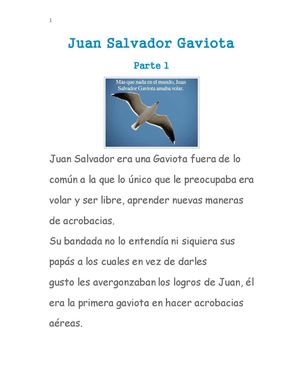Juan Salvador Gaviota Parte 1