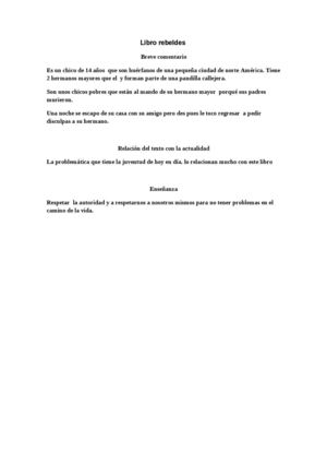 libro rebeldes de Susan E. Hinton