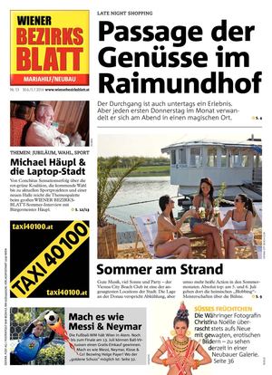 WBB 13/2014 6. & 7. Bezirk 