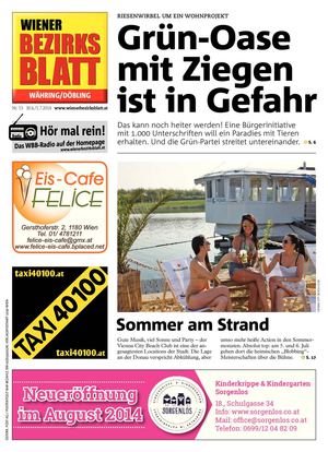 WBB 13/2014 18. & 19. Bezirk 