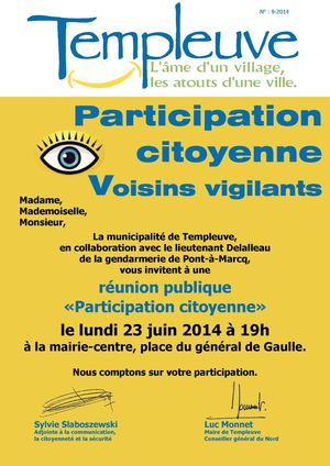 Informations municipales de Templeuve - N°8-2014 