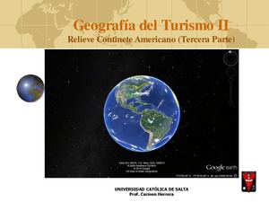 Relieve Continente Americano - Parte 3