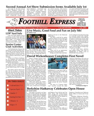 Foothill Express - July 2014