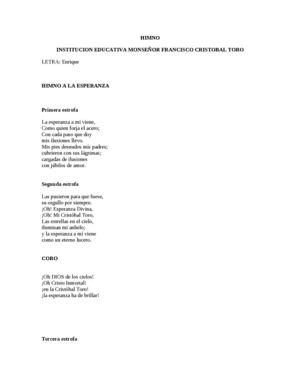 Himno Institucional