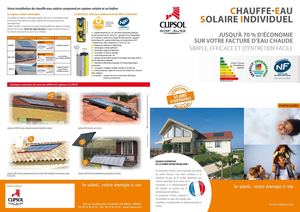 Chauffe eau solaire individuel CESI Email CLIPSOL