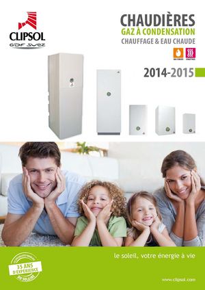 Chaudieres gaz à condensation CLIPSOL 