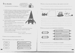 Actividades de verano LENGUA y VOCABULARIO - 3º EP
