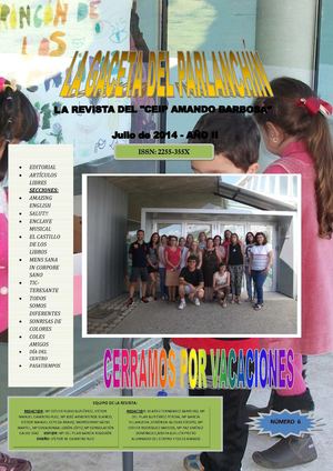LA GACETA DEL PARLANCHÍN NÚMERO 6