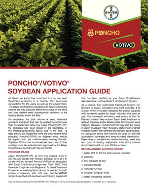 Poncho®/VOTiVO® Soybean Handling Guide 