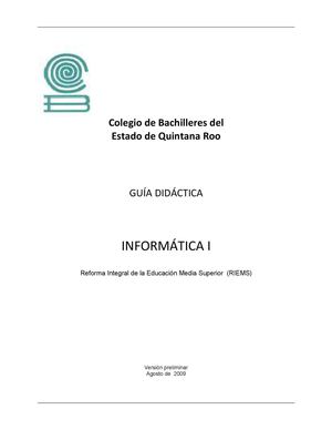 guía de Informática I