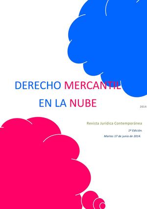 Derecho Mercantil En La Nube