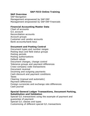 SAP FICO Online Training