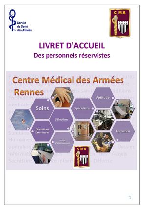 Livret d'accueil
