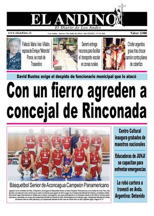 Diario El Andino - Jueves 03 de Julio de 2014