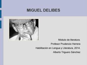 Miguel Delibes
