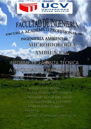 Visita Técnica hacia Huamachuco