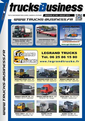TRUCKS BUSINESS N°146 - Juillet 2014