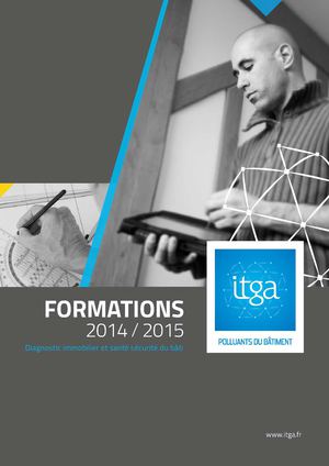 Catalogue Diagnostics immobiliers 2014 - 2015