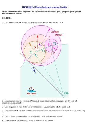enlaces y tangencias ejercicios resueltos