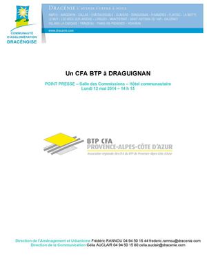 Un CFA BTP à DRAGUIGNAN