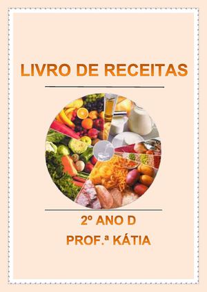 LIVRO DE RECEITAS DO 2º ANO D