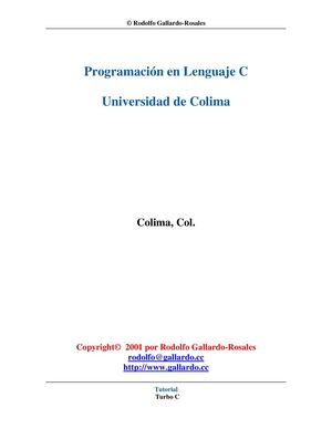Manual de C