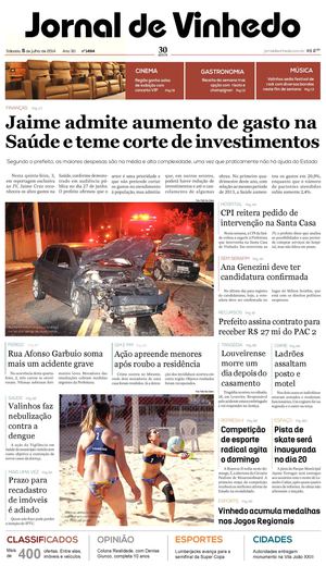 Sábado, 05 de julho de 2014