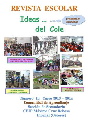 Revista escolar " Ideas del Cole " CEIP Piornal.