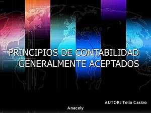 principios de Contabilidad Generalmente Aceptados