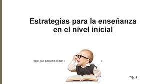 Estrategias Metodológicas