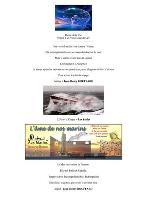 Poème de la Vie, Poème d'un Vieux Loup de Mer