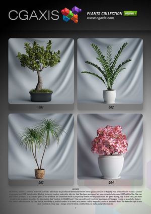 CGAXIS Vol.01 Plants