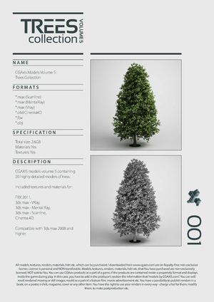 CGAXIS Vol.05 Trees