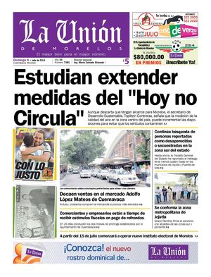 La Unión de Morelos 06 Julio 2014