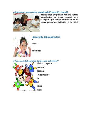 Mi meta como maestra