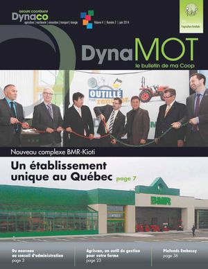 DynaMOT - Volume 4, numéro 2 - juin 2014