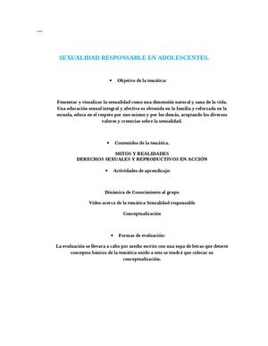 Periódico CON- Sexualidad Responsable 