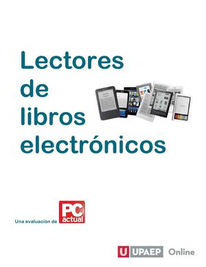 Evaluación de lectores de libros  electrónicos