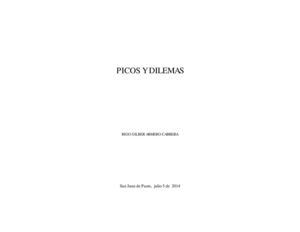 PICOS Y DILEMAS