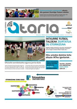 Tolosaldeko eta Leitzaldeko Hitza 20140708