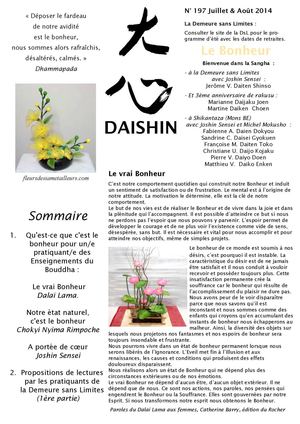 Daishin 197- été 2014