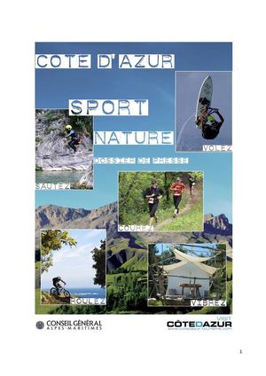 Dossier de Presse : Sport et Nature