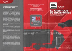 Folleto Arbitraje de Transportes