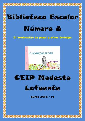 revista escolar nº 8. CEIP Modesto Lafuente