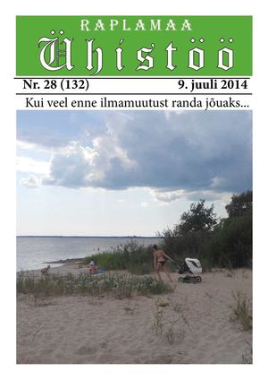 Raplamaa Ühistöö mr 38, 9. juuli 2014