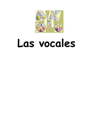Las vocales